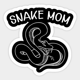 Snake Mom Sticker